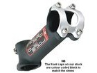 POWERPLAY Pro Race Ahead ATB/Road Stems 13cm x 31.8mm.