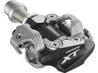 SHIMANO Deore XT PDM780 MTB SPD Pedals - Two sided mechanism - Silver.