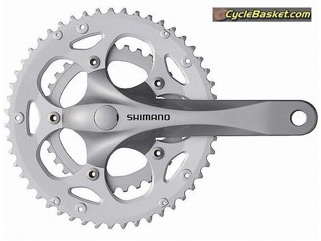 SHIMANO FC-2350 Square Taper Double Chainset 8 Speed, 50 / 34T click to zoom image