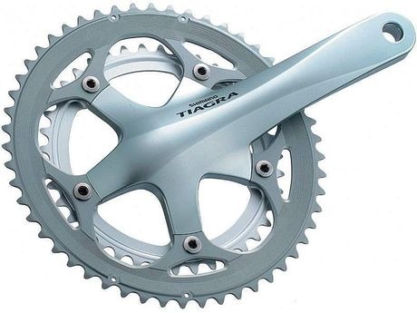 SHIMANO Tiagra 4500 Road Chainset Double 9 Speed. click to zoom image