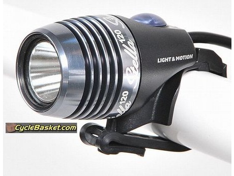 LIGHT & MOTION EH8560323 Stella LED 120 Rechargeable Front Light. click to zoom image