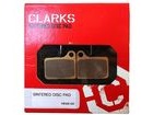 CLARK'S Clarks VRX810C Sintered Disc Brake Pads For Shimano Deore 555 Hydraulic Callipers.