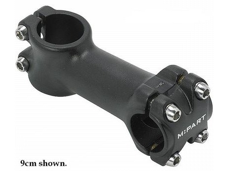 M-PART Standard Stem, 7 Degrees Rise 25.4mm Clamp. click to zoom image