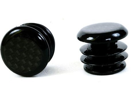 M-PART SPT152 Carbon Fibre Bar End Plugs For Road Bikes. click to zoom image