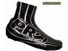 PRO PRS200161 Aerofoil Aerodynamic Lycra Shoe Cover with PU Coating Black