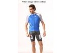 SANTINI FS94275 STEEL Azuro Short Sleeve Jersey. click to zoom image