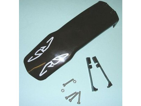CRUD Downhill Front Mudguard - Black. click to zoom image