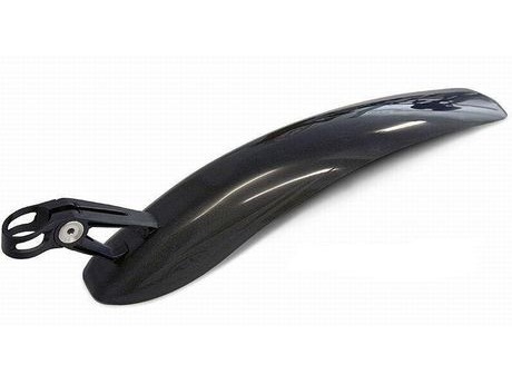 CRUD Raceguard Rear Mudguard - Long Bracket Black. click to zoom image