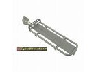 PUSH CC9715 Seat Post Fit Alloy Carrier Silver.