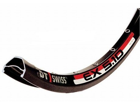 DT EX 5.1 MTB SBWT Disc Rim  Presta Drilled - Black click to zoom image