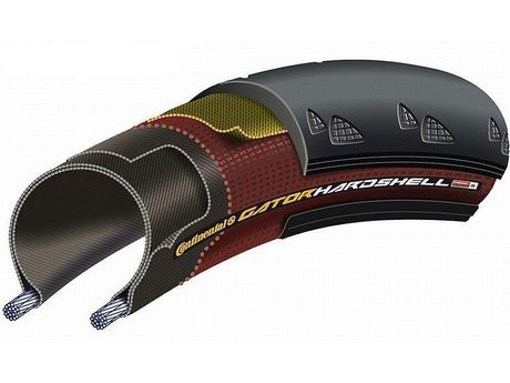 CONTINENTAL TYC00310 GatorHardshell 700 x 23C DuraSkin Tyre. click to zoom image