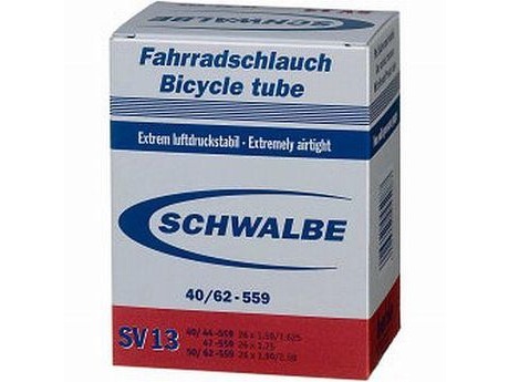 SCHWALBE SV12A 26x1.0 - 1.5 Inch (Presta valve) Tube. click to zoom image