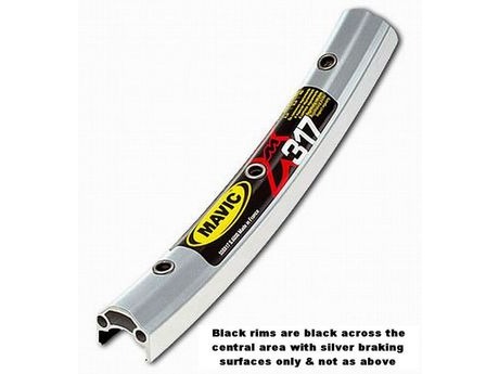 MAVIC XM 317 ATB Rims 26 Inch - Black. click to zoom image