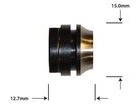 Wheels Manufacturing Replacement axle cone: CN-R096 click to zoom image