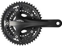Shimano FC-3503 Sora 2 Piece Design Triple Chainset, 9 Speed.