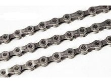 Shimano HG93 (Deore XT/Ultegra) 9-Speed Chain - 114 Links - Silver.