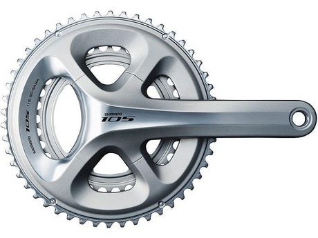 Shimano HollowTech II 105 11 Speed Chainset. click to zoom image
