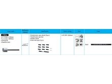 Shimano Y60198090 XT M8000 OPTISLICK  MTB Gear Cable Set