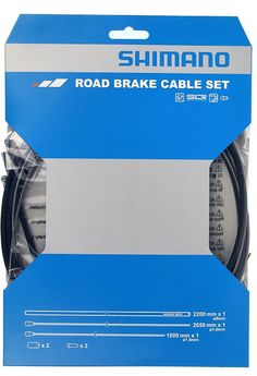 Shimano CABBC7BK Road Brake Cable Set with stainless steel inner wire click to zoom image
