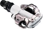 Shimano M520 MTB SPD Pedals - Two sided mechanism. White  click to zoom image