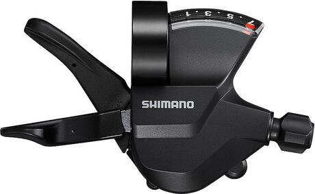 Shimano SLM3157R Shift Lever, Band on, 7 Speed, Right Hand click to zoom image
