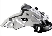 Shimano FDM370X3 Altus 9 Speed front derailleur, Top Swing, Dual Pull