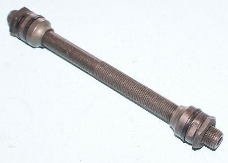 Shimano 30L 9801 FH-A551 RX100 Rear Axle with Cones click to zoom image