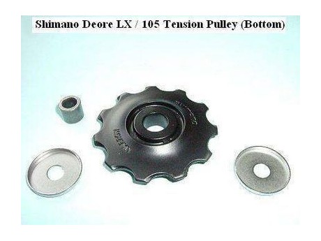 Shimano Deore LX 105 Tension Jockey Wheels 9 Speed. 3.70 Components. Gears Rear Spare Jockey Wheels 9 10 11 Speed For Hand built bike wheels all your cycling needs