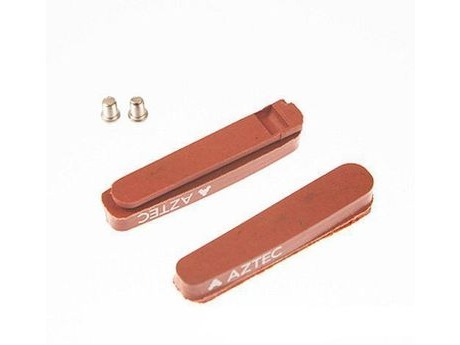 Aztec PBA 4001 Road insert brake blocks - carbon compound. click to zoom image