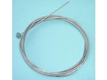 Clark's W6053DB Stainless Steel Pre Stretched 1.5mm X 2000mm Brake Wire with Barrel Nipple.