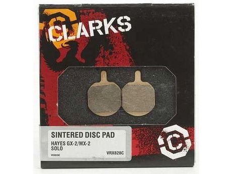 Clark's VRX828C Sintered Disc Pads Hayes GX-2 (D7). click to zoom image