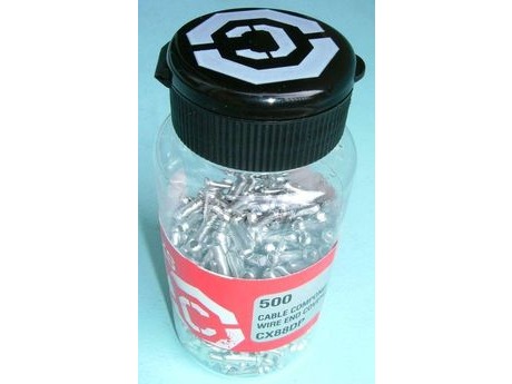 Clark's Bottle of 500 CX88 Inner Wire Crimp 1.1/1.6mm click to zoom image