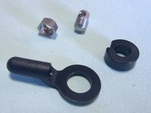 SKS SKX6011S Bolt, Nut & End Cap for Chromoplastics/Longboards