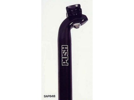 PUSH Seat Post 400 mm x 31.4mm - Black. click to zoom image