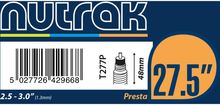 Nutrak T277P 27.5" X 2.5 - 3.0" Presta Inner Tube