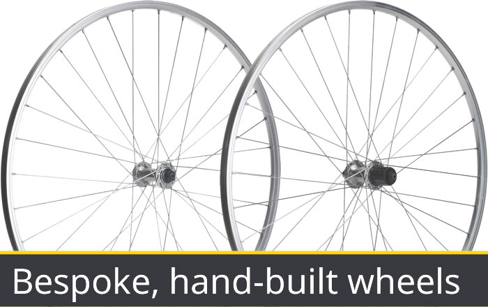 hand built bicycle wheels